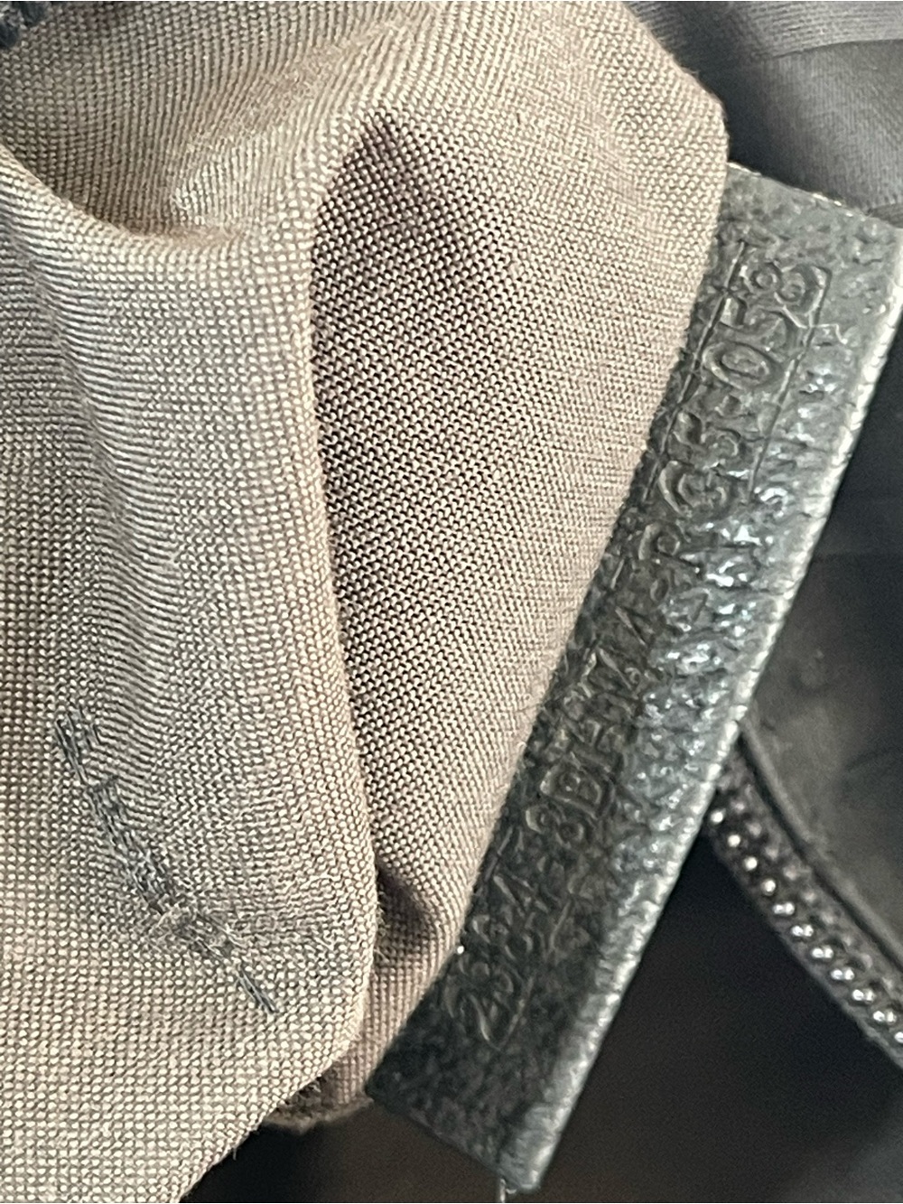 Fendi black Zucca nylon tote bag - Picture 14 of 15